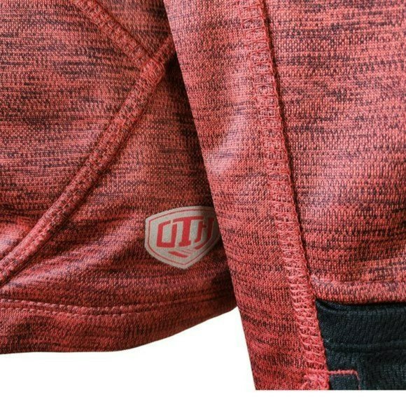 CHICAGO BLACKHAWKS 'Old Time Hockey' OTH Newbury Collection 1/4 Zip Hoodie - Picture 5 of 11